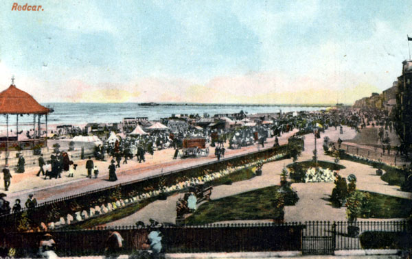 Redcar Esplanade circa 1900